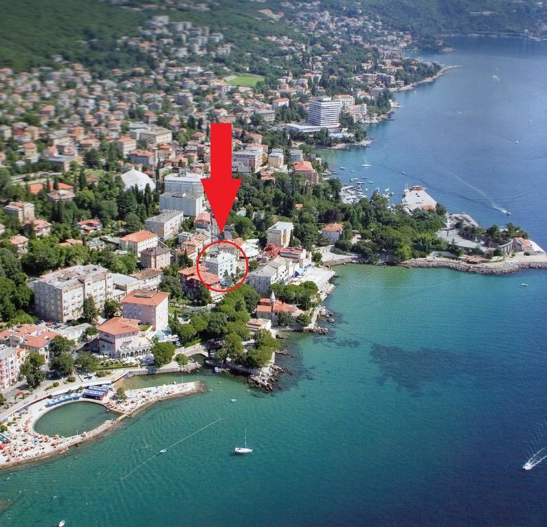 Apartments Villa Devana Abbázia Szoba fotó